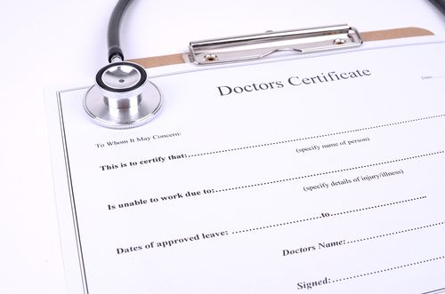 Receive Your Medical Certificate: