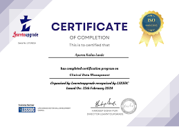 Certification and Education: