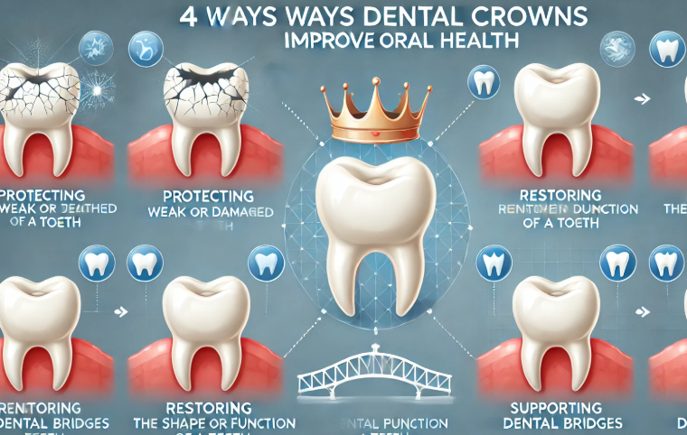 4 Ways Dental Crowns Improve Your Oral Health