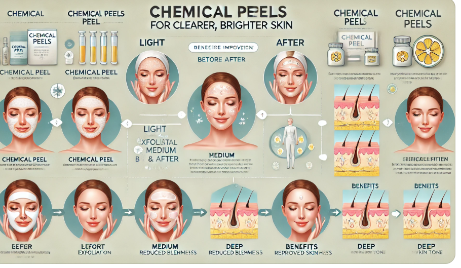 Chemical Peels: A Powerful Solution for Clearer, Brighter Skin